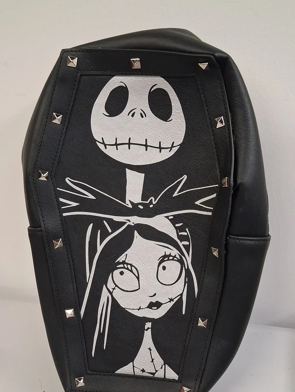 NWT The Nightmare before Christmas Fashion - Faux Leather Backpack Jack Coffin